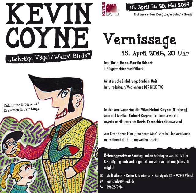 Vernissage Kevin Coyne